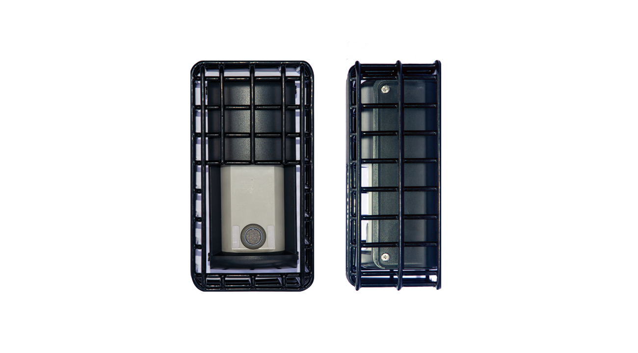 Anti-Vandal cage for the OVS-01GT and CC sensors